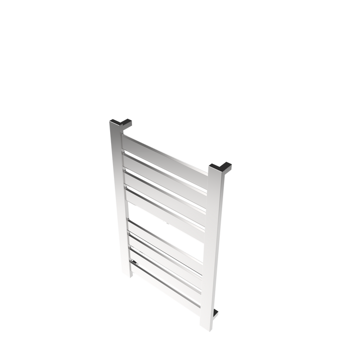 Amba Products V2337P Vega 8-Panel Hardwired Towel Warmer - 3.625 x 23.375 x 39.25 in. - Polished Finish