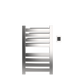 Amba Products V2337P Vega 8-Panel Hardwired Towel Warmer - 3.625 x 23.375 x 39.25 in. - Polished Finish